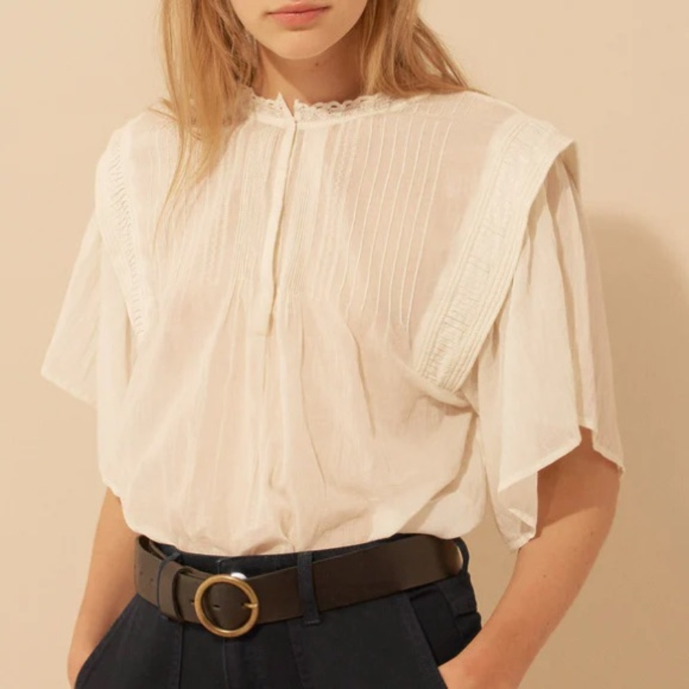 ba&sh Serena Blouse SIZE 0